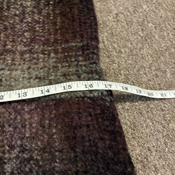 Kim Bernardin Paris Dress Medium Black Wool Blend A-Line Wide Knit - Picture 11 of 12